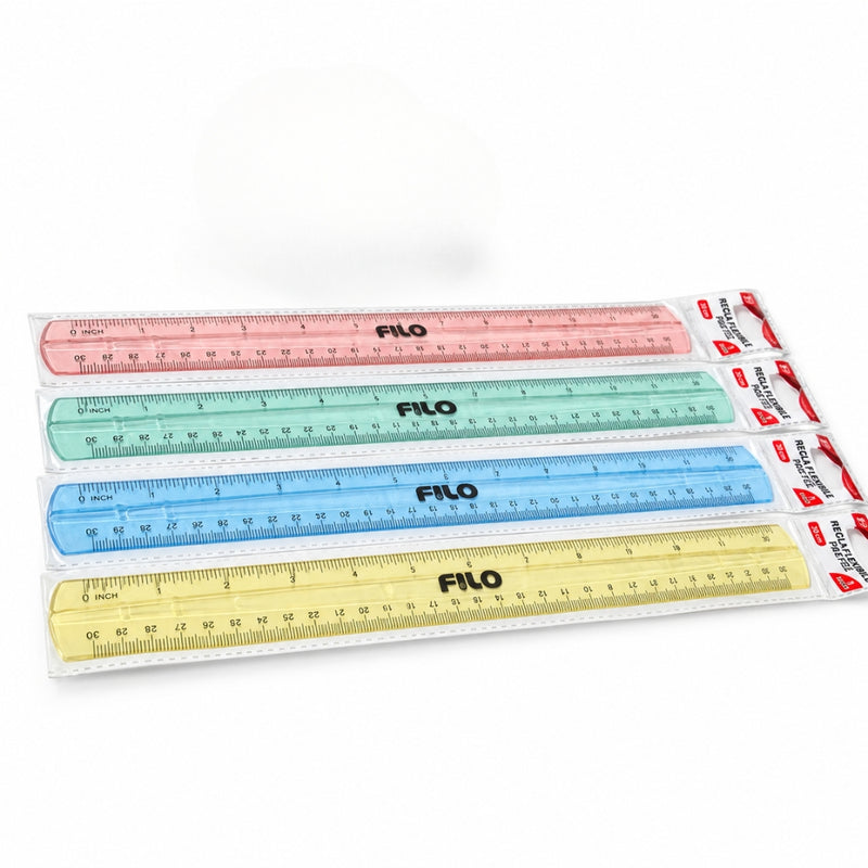 REGLA FILO FLEXIBLE 30 CM FLO 19RG