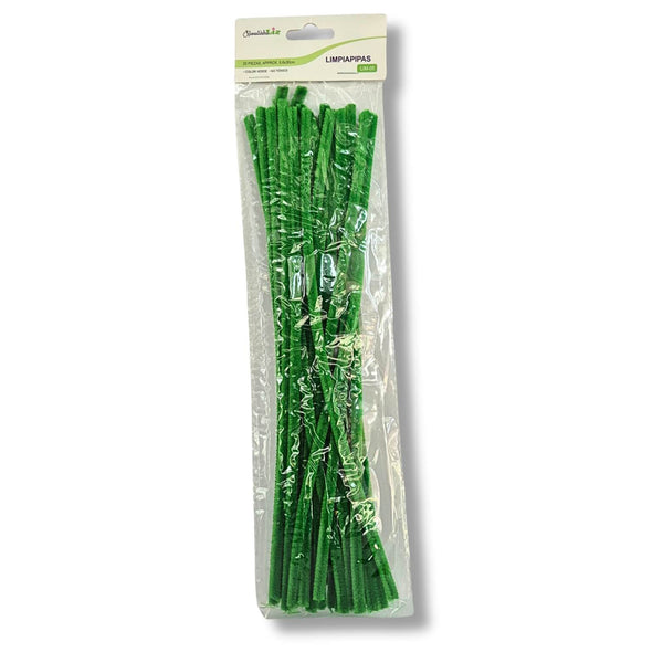 LIMPIAPIPAS VERDE C/25 PZAS MOD.LIM-05