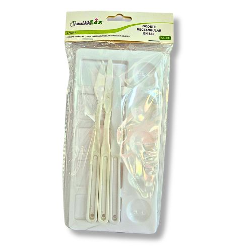 GODETE RECTANGULAR C/4 PZAS MOD.GO-01