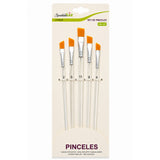 JGO. PINCELES ANGULARES C/5 PZAS MOD.CEL-04