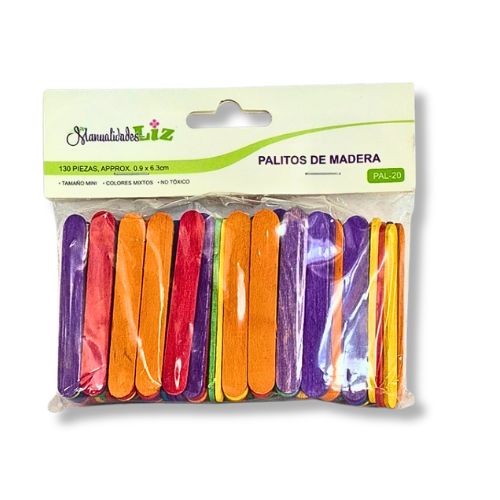 ABATELENGUAS MINI 6.3cm CLRS SRTDS C/130 PZAS MOD.PAL-20