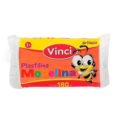 PLASTILINA MODELINA 180 GR NARANJA 2350