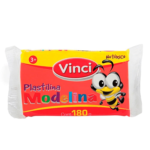 Plastilina Roja 180 G 1 Pieza Fácil De Moldear
