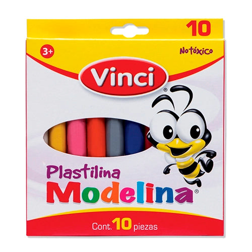 Plastilina Caja Con 10 Unidades Didáctica