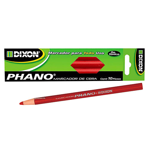 Marcador De Cera Rojo Para Escritura Y Señalización