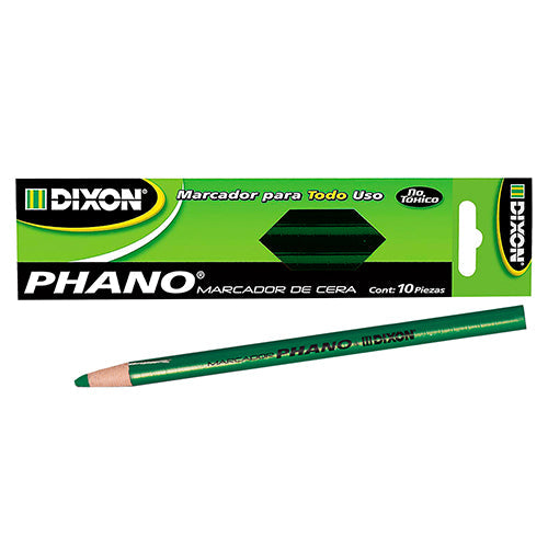 Marcador De Cera Phano Verde Para Escritura