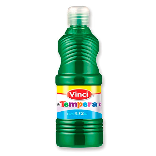 PINTURA VINCI TEMPERA 473 ML VERDE 22642