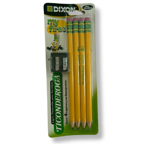 LAPIZ ENTRENADOR DIXON MY FIRST+SAC BLISTER 36196