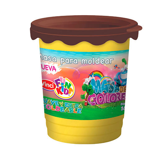 MASA VINCI FUN KIDS 140 G CAFE 53125