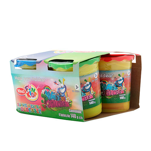 MASA VINCI FUN KIDS 140 G C/4 54762