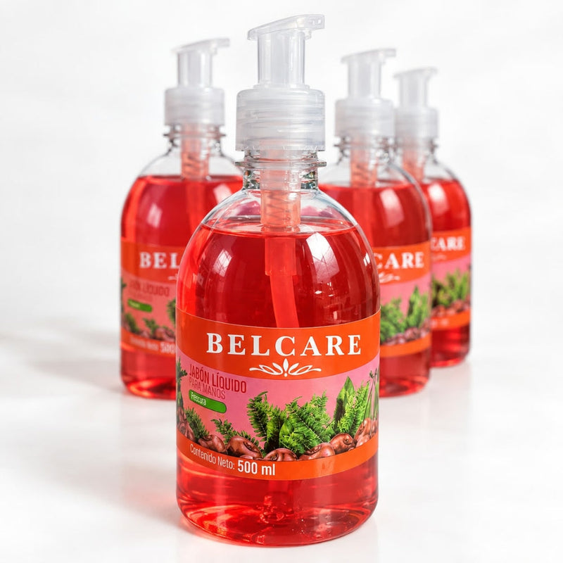 JABON LIQUIDO PARA MANOS 500 ML BELCARE CEREZA