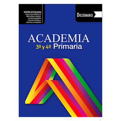Diccionario Escolar Academia Para 3° Y 4° De Primaria