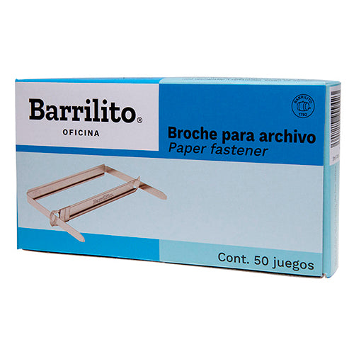 Broche Para Archivo Acme Mod 946 Metálico 8 Cm Entre Orificios 1U