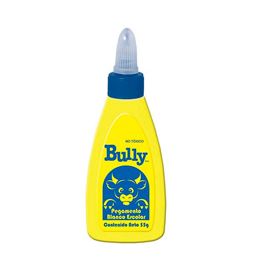 Pegamento Blanco Bully Fórmula Líquida Escolar 55 G