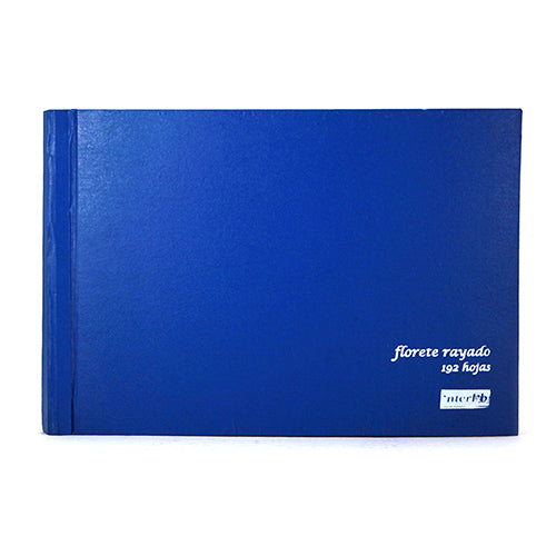 LIBRO INTERLIB 1038 AZUL ITALIANO 192H GRIS