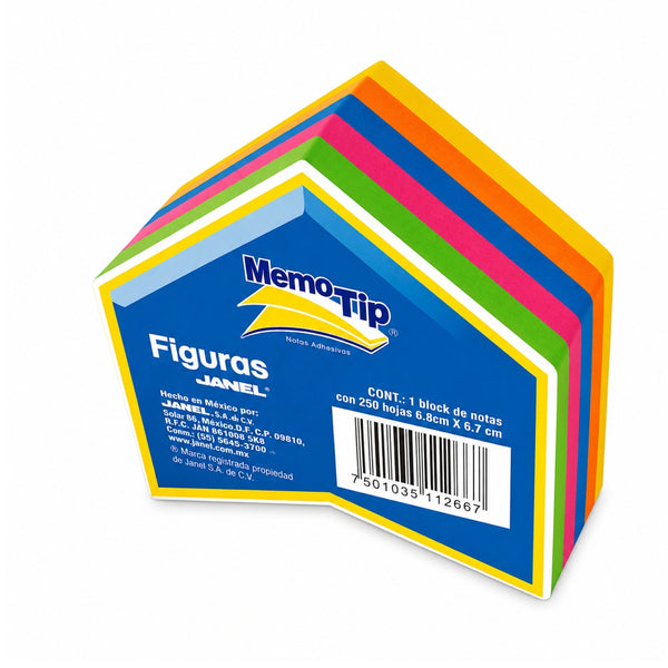 Block de Notas Adhesivas Memo Tip Figuras Punta de Flecha