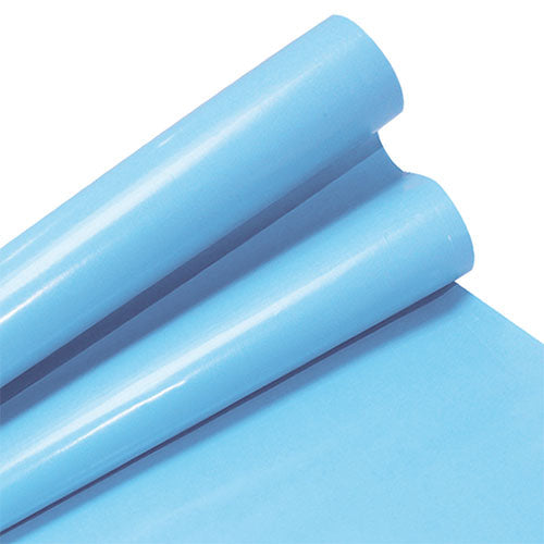 PAPEL LUSTRE JANEL 50CMX1.5MT (ROLLO) AZUL PASTEL