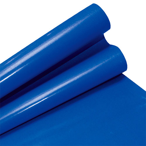 PAPEL LUSTRE JANEL 50CMX1.5MT (ROLLO) AZUL REY