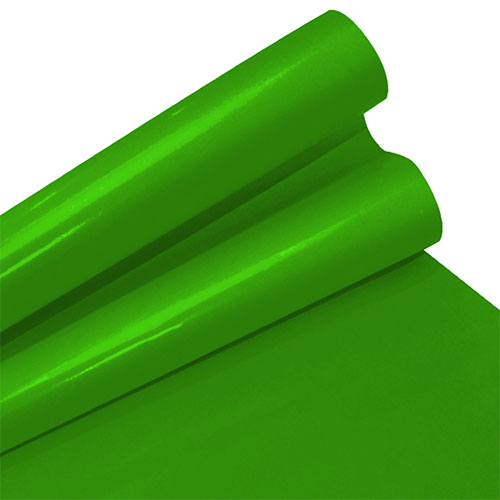 PAPEL LUSTRE JANEL 50CMX1.5MT (ROLLO) VERDE BANDERA