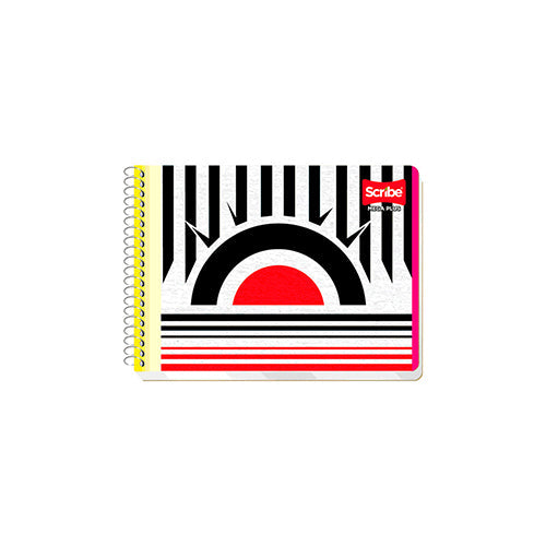CUADERNO ITALIANO ESPIRAL 4531 MEGA 100H BLANCO
