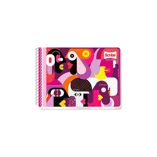 CUADERNO ITALIANO ESPIRAL 4532 MEGA 100H C-5