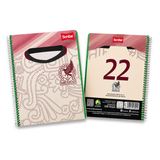 Cuaderno Profesional Pasta Semirrígida Doble Espiral 100 Hojas