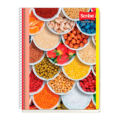 Cuaderno Profesional Pasta Semirrígida Cuadriculado Grande 100 Hojas 1 Pieza
