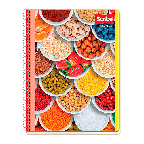 Cuaderno Profesional Pasta Semirrígida Cuadriculado Grande 100 Hojas 1 Pieza