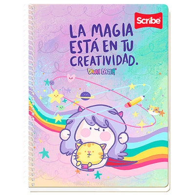 Cuaderno Profesional Scribe Espiral 90 Hojas Cuadro 7 Vania Vachur 1 Pieza