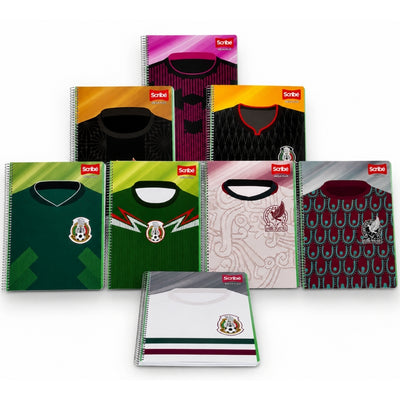 CUADERNO PROF. SCRIBE 100H MEGA SELECCION MEXICANA C. CHICO