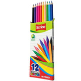 COLORES DE MADERA 12 LARGOS SCRIBE
