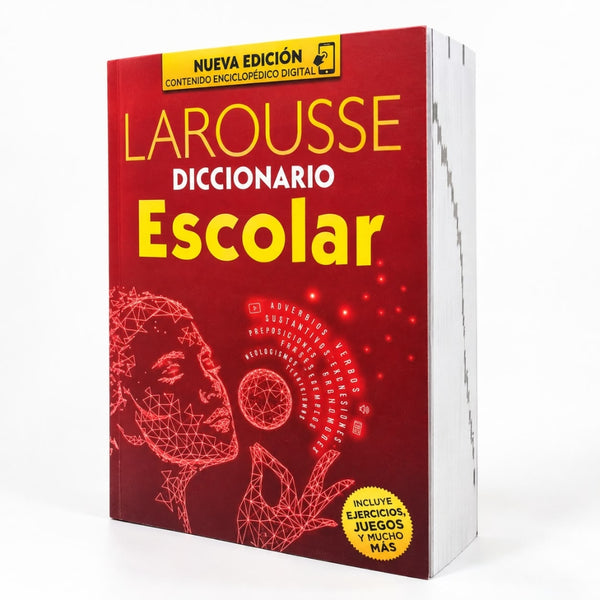 Diccionario Escolar Larousse Portada Roja