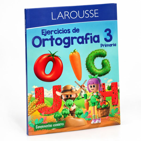 CUADERNO DE ACTIVIDADES LAROUSSE 51983 EJERCICIOS DE ORTOGRAFIA 3 PRIM