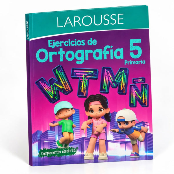 CUADERNO DE ACTIVIDADES LAROUSSE 51985 EJERCICIOS DE ORTOGRAFIA 5 PRIM