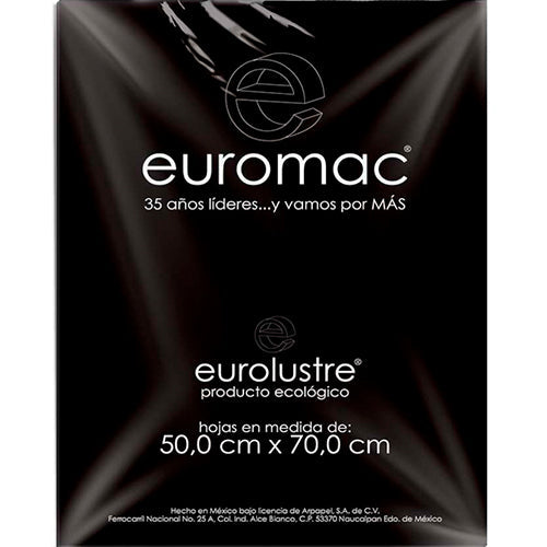 EUROLUSTRE NEGRO 50X70 EL0034