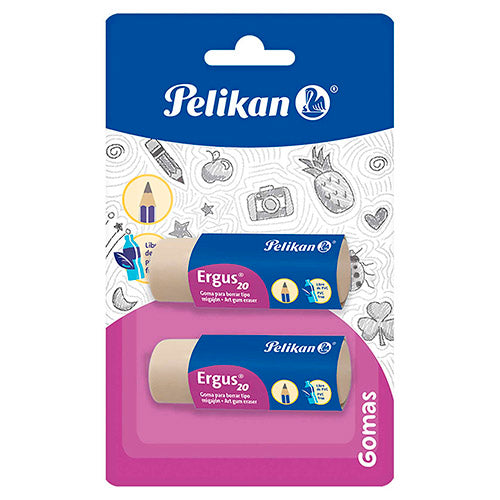 GOMA PELIKAN 6030807 ERGUS BLISTER C/2