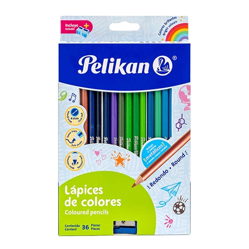 COLORES PELIKAN DE 36 LARGOS 30330302
