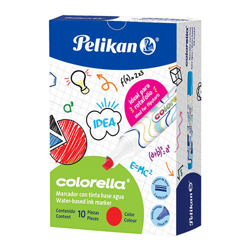 MARCADOR DE AGUA PELIKAN 30111803 COLORELLA ROJO