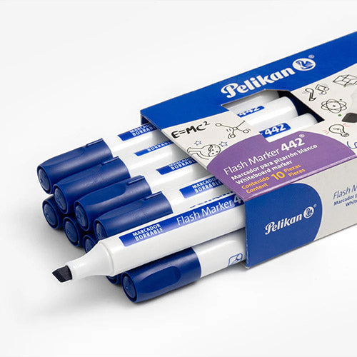 MARCADOR P/PIZARRON PELIKAN FLASH MARKER 442 AZUL 30280109 **