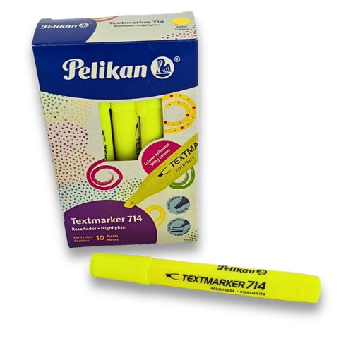 MARCATEXTOS PELIKAN 714 AMARILLO 30165005/30165015