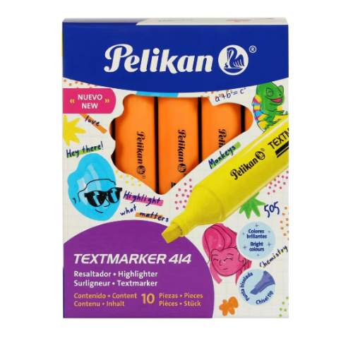 MARCATEXTOS PELIKAN 714 NARANJA 30165004/30165014 **