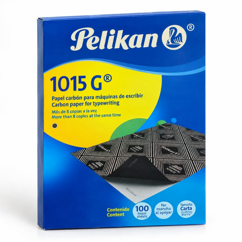 PAPEL CARBON PELIKAN CARTA NEGRO 1015 G 10150217 **