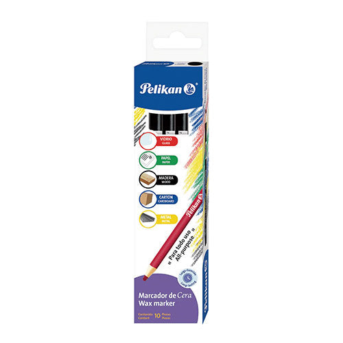 MARCADOR DE CERA PELIKAN 50800017 NEGRO **