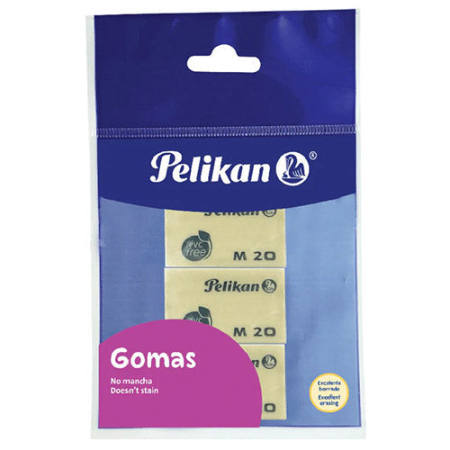 GOMA PELIKAN MIGAJON M-20 BOLSA C/3 06150201