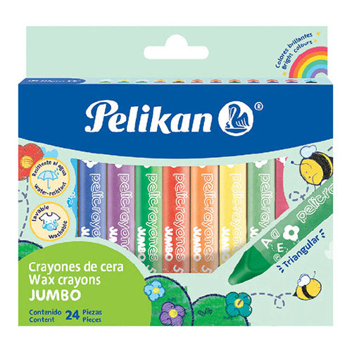CRAYON PELIKAN 50602420 JUMBO TRIANGULAR C/24