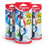 BOLIGRAFO TWIN TIP X 4 TINTAS STD MAPED MOD.229120**