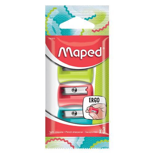 SACAPUNTAS MAPED VIVO BLISTER C/3 PZAS 006303ZM