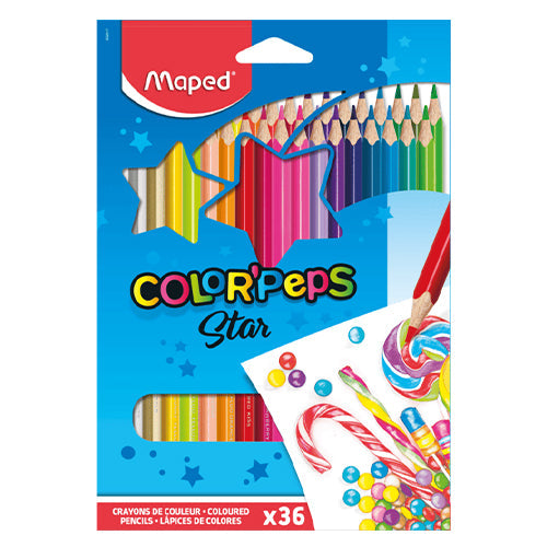 COLORES PEPS MAPED (MINA 2.9MM)TRIANGULAR 36 LARGOS 832017ZV