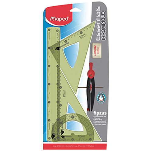 Juego De Geometría Maped Flex Eco 5 Piezas En Blíster