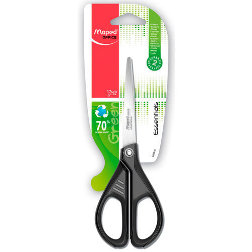 Tijeras Maped Essentials Ecológicas 70% Plástico Reciclado 17 Cm 1 Pieza